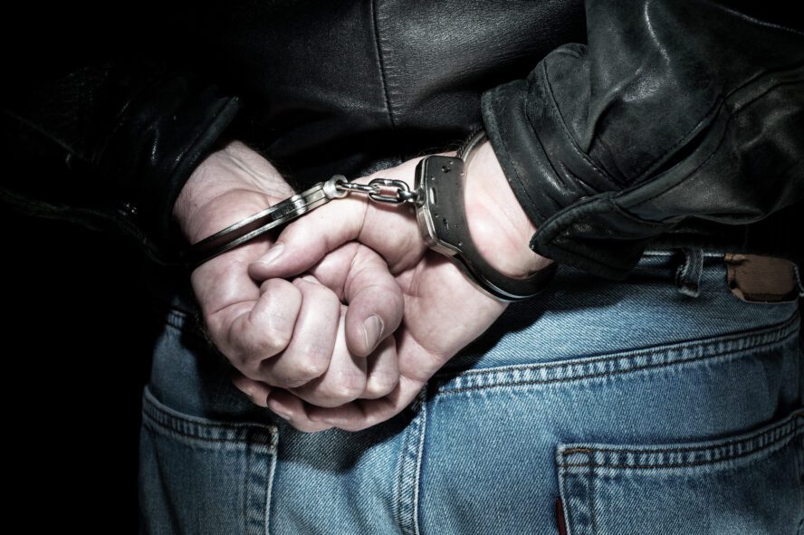 A Few Things To Remember During An Arrest - Man in handcuffs