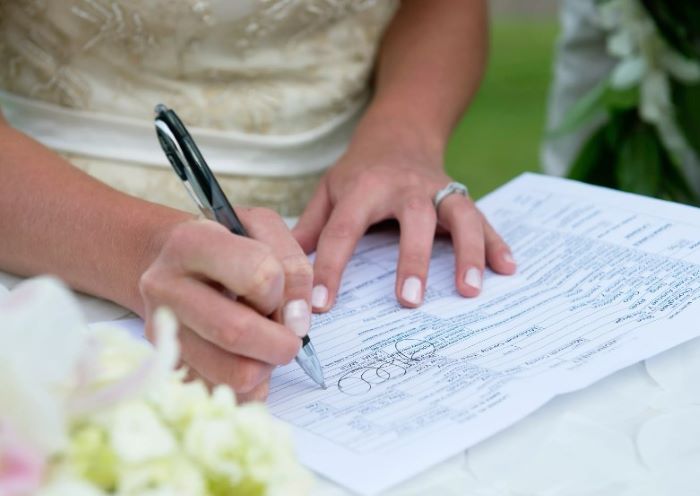 A pre-nuptial agreement details how the assets will be divided during divorce.