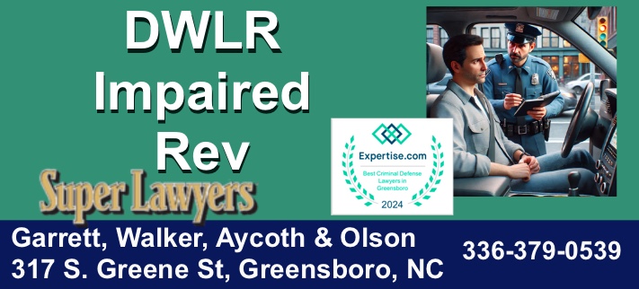 Dwlr impaired rev, dwlr impaired rev greensboro, dwlr impaired rev greensboro nc, dwlr imapired rev punishment