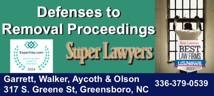 Defenses to removal proceedings, removal proceedings defenses