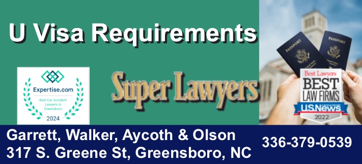 U visa requirements, visa u requirements, requirements for visa u