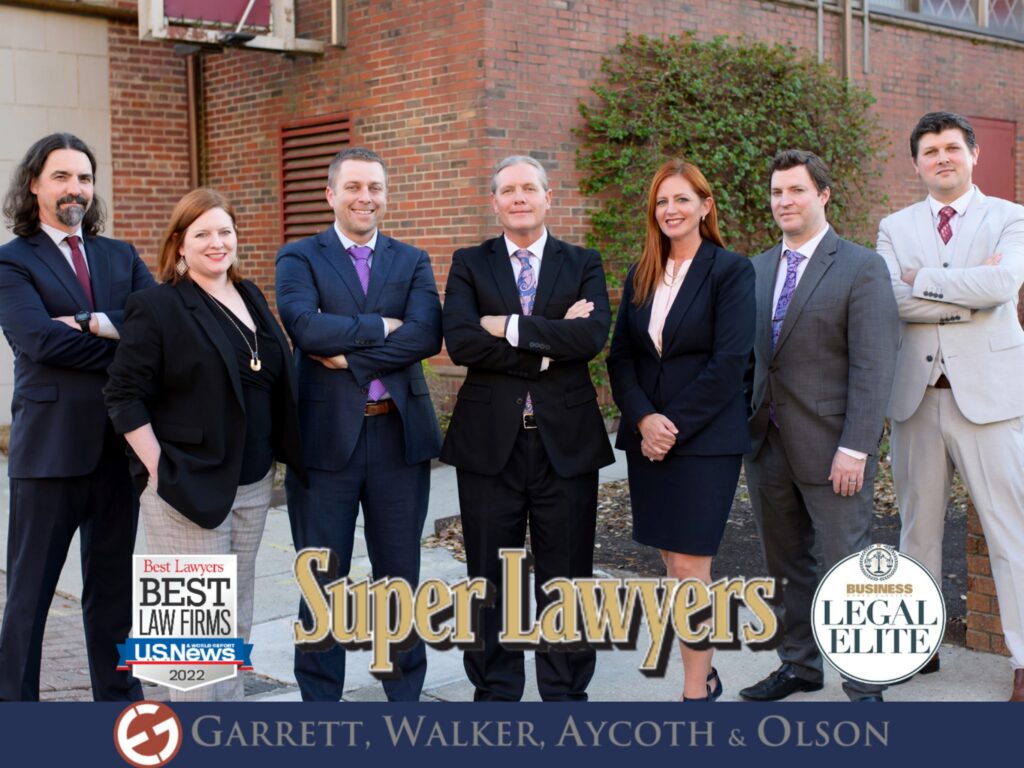 Top rated criminal lawyers in Greensboro NC at Garrett, Walker, Aycoth & Olson