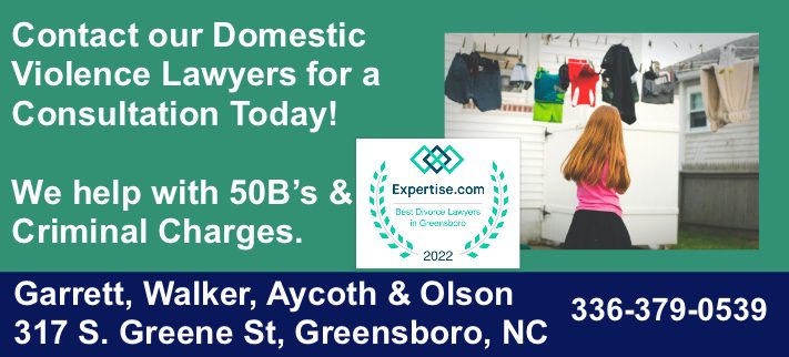 Greensboro domestic violence lawyer meeting confidentially with a client in need of protection