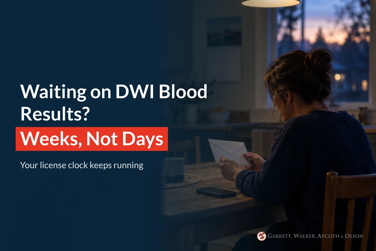How Long Does Blood Work Take in a DUI Case in NC?